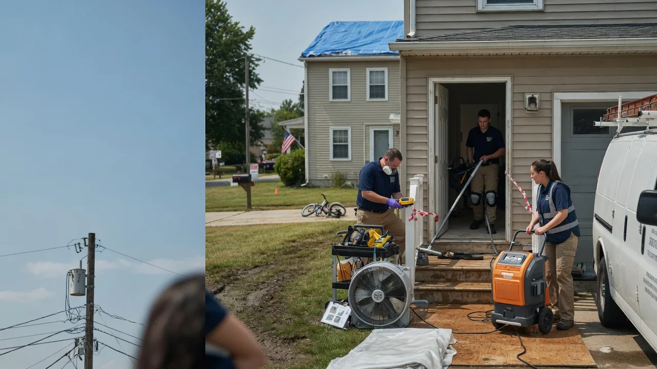Water Damage Repair in Laurel, IN near me